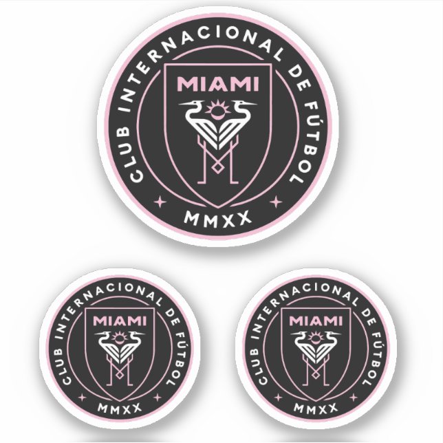 STICKER INTER MIAMI FC-MLS (Devant)
