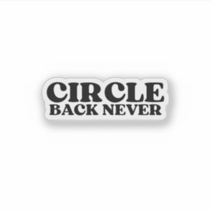 Sticker Interface de commande   Circle Back Never Technica