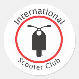 Sticker International Scooter Club