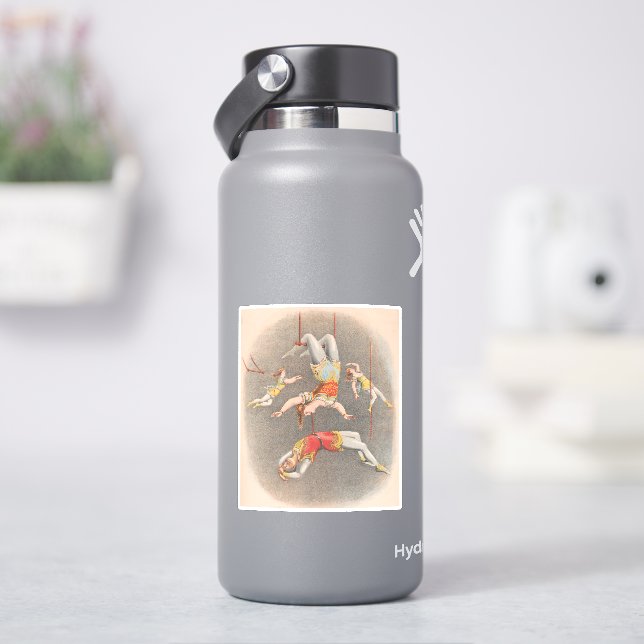 Sticker Interprètes De Trapeze Hommes Et Femmes (HydroFlask)