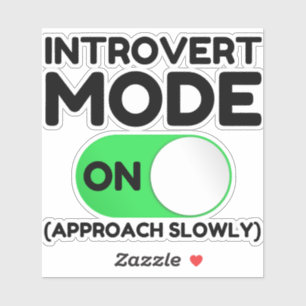 Sticker Introvert