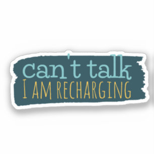 Sticker Introvertir l'Humour introduit