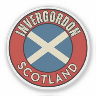 Sticker Invergordon, Écosse
