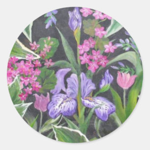 Sticker Iris Garden #2