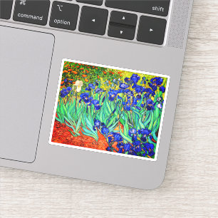 Sticker Irises par Vincent Van Gogh