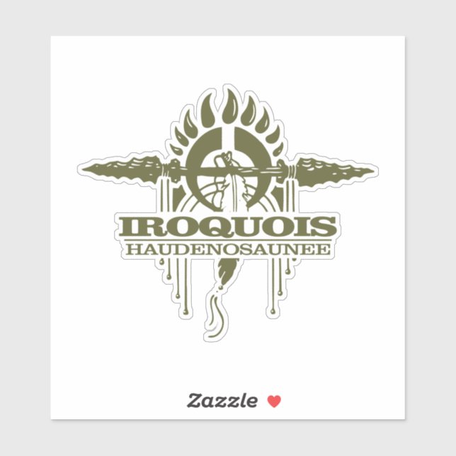 Sticker Iroquois 2 (Feuille)