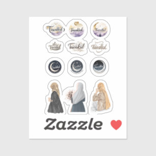 Sticker islamique de Tawakkul Fixer Musulman inspi