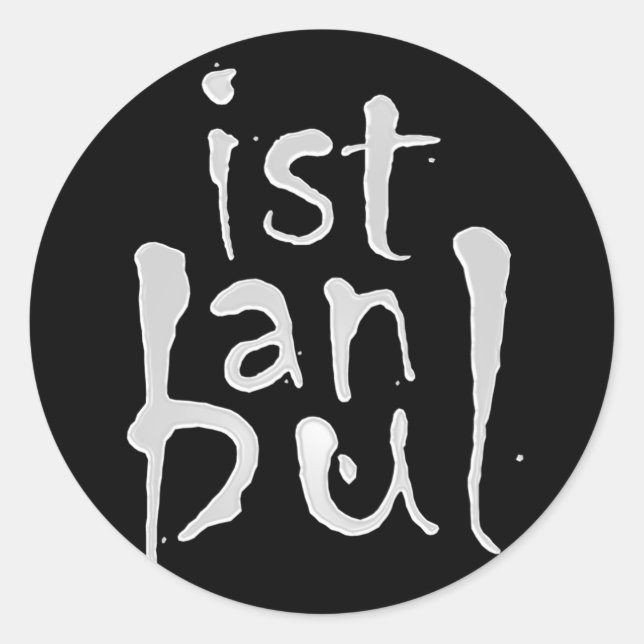 Sticker ISTANBUL (Devant)