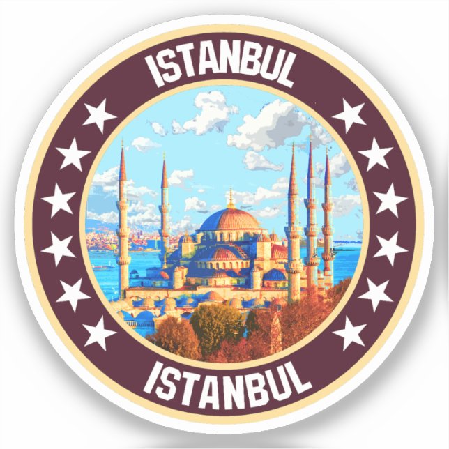 Sticker Istanbul (Recto)