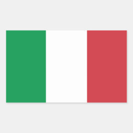 Sticker "Italiaanse vlag".
