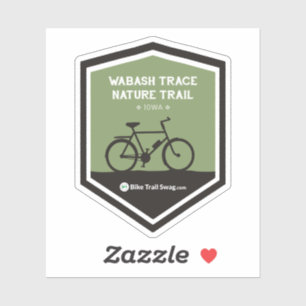 Sticker Itinéraire aménagé pour amateurs de la nature d