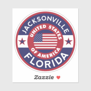 Sticker JACKSONVILLE, Floride