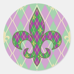 Sticker Jacquard Carnival