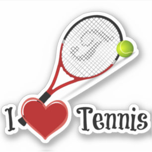 Sticker J'adore le tennis