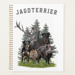 Sticker Jagdterrier Dessous de verre en verre Cous