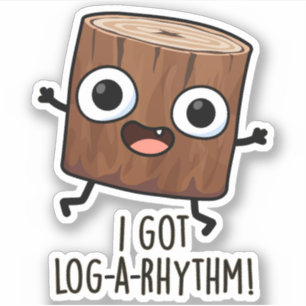 Sticker J'Ai Eu Un Jeu De Bois Drôle À Rythme