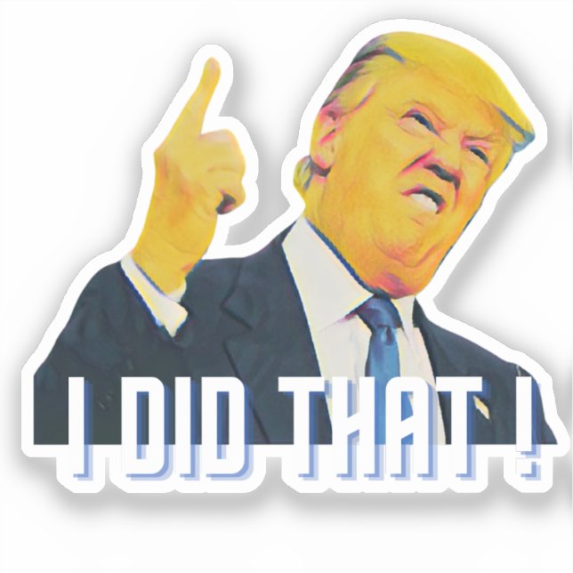 STICKER J'AI FAIT ÇA ! (Recto)