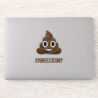 J'Ai Poopé Aujourd'Hui Poo Emoticon