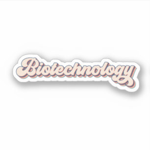 Sticker J'aime la biotechnologie, Biotechnologie drôle