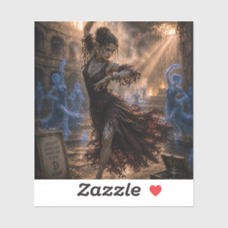 Sticker Jalousie / Danseuse de flamenco / Vieux Théâtre