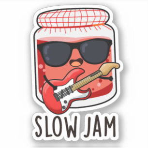 Sticker Jam lent amusant jeu de nourriture