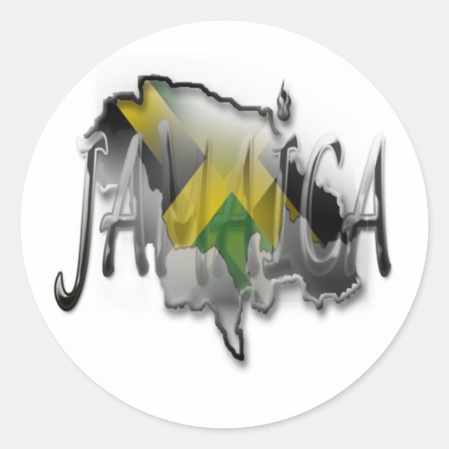Sticker jamaïcain (Devant)