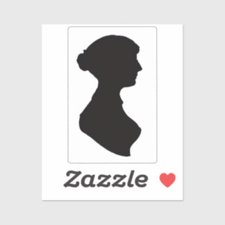 Sticker Jane Austen ailhouwrrw
