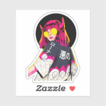 Japanese Cool Evil Girl Urban Cool Style 