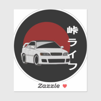 Sticker Japon Touring Sedan Touge Life