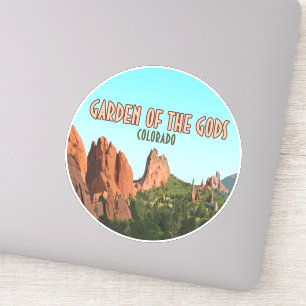 Sticker Jardin des Dieux Park Colorado