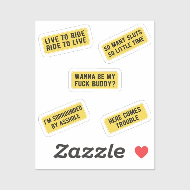 Sticker (Jaune) (Feuille)