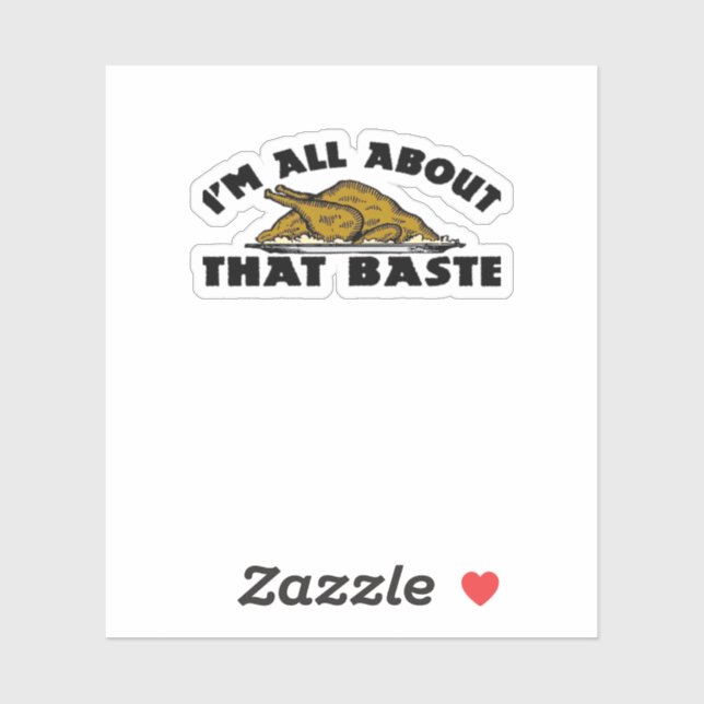 Sticker Je parle de cette casserole ! Classique (Feuille)