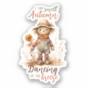 Sticker Je Sens L'Automne - Brute Rustique & Tournesol