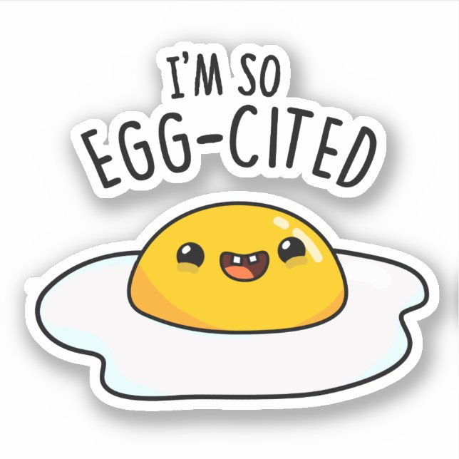 Sticker Je suis tellement cité d'Oeufs Fried Faried Pun (Devant)