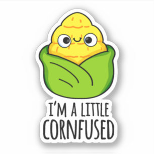 Sticker Je suis un petit jeu de maïs amusant