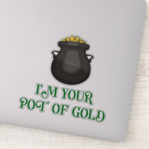 Sticker Je suis votre Pot d'Or