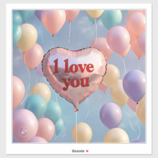 Sticker Je t'aime