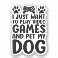 Je veux juste jouer aux jeux vidéo et caresser mon