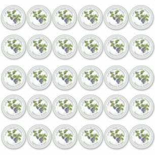 Sticker Jelée de vinyle de 2 pouces Mason ordinaire