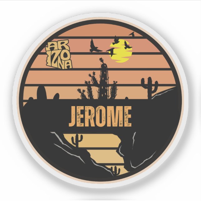 Sticker Jérôme, Arizona (Devant)
