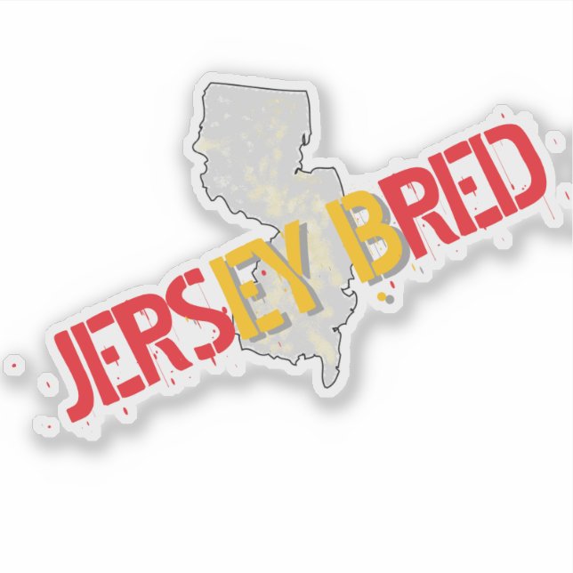 Sticker JERSEY BRED (Spanish) (Devant)