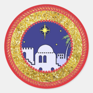 Sticker Jesse Tree Town of Bethlehem #2