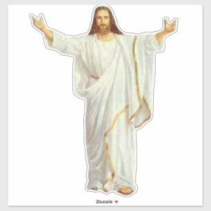 Sticker Jésus-Christ, Rédempteur Sauveur Seigneur Dieu, Re