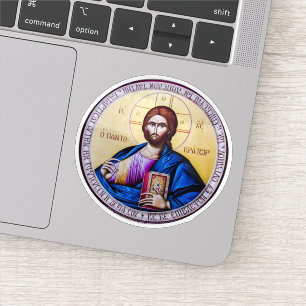 Sticker Jésus-Christ, Seigneur de tous, Pantocrateur ortho