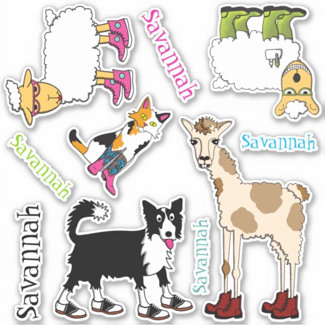 Sticker Jett et amis Variété (Devant)