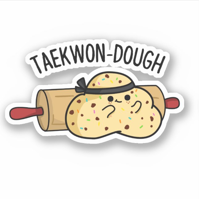 Sticker Jeu De Cuisson Douteuse À Teckwon-Dough (Devant)