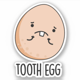 Sticker Jeu de dent Dental Dental Dental Toothache Pun