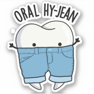 Sticker Jeu de dents amusant Hy-jean Oral