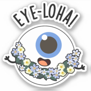 Sticker Jeu d'oeil amusant