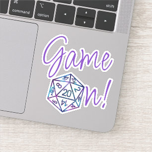 Sticker Jeu RPG activé Nebula Imaginaire Tabletop Gamer